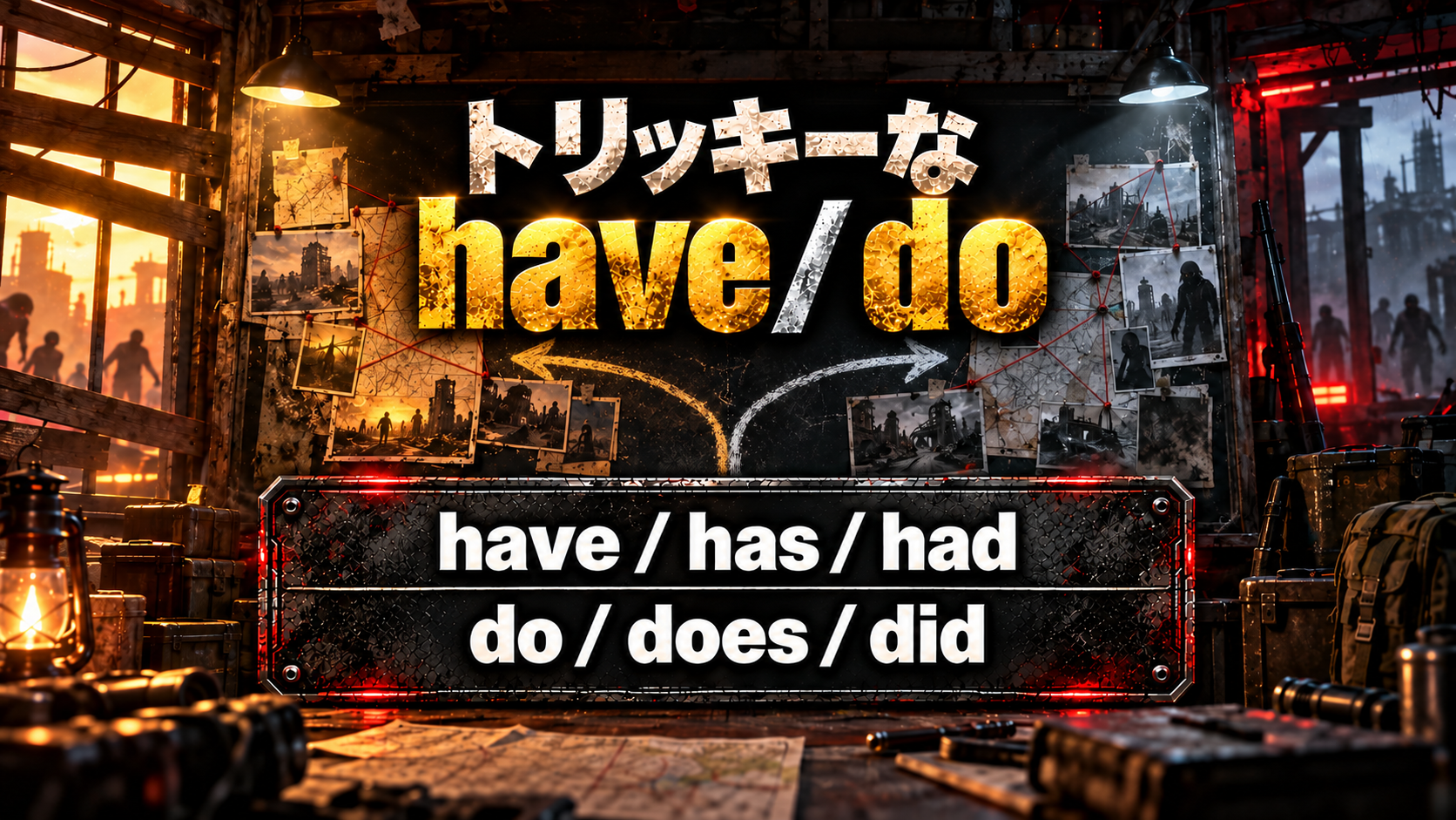 トリッキーな have / do / have・has・had / do・does・did